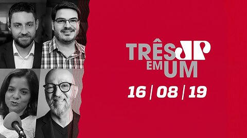 3 em 1 - 16/08/2019 - Bolsonaro ainda avalia vetos ao Projeto de Lei de abuso de autoridade