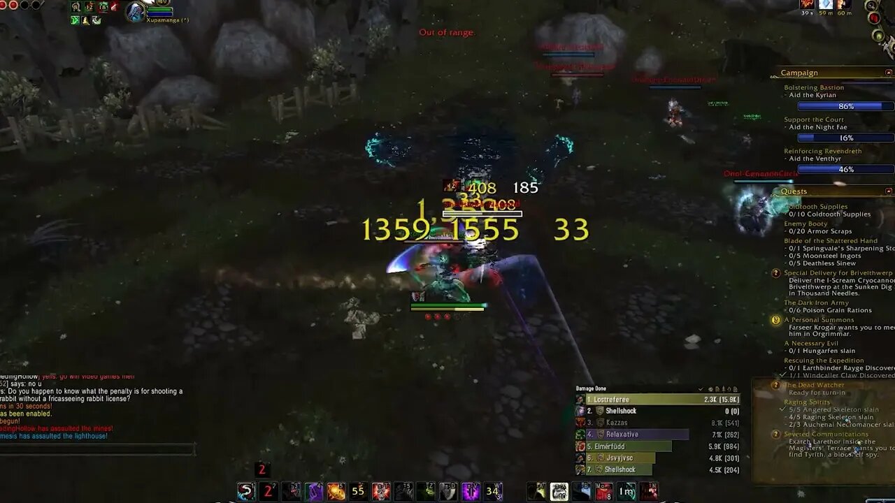 Lostreferee - WoW rogue pvp adventures - Shellshock