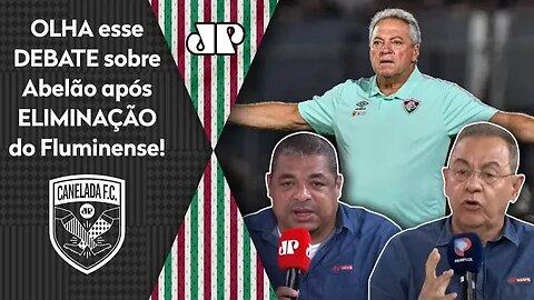 "ISSO É NÃO TER NOÇÃO!" Debate sobre Abel Braga FERVE após ELIMINAÇÃO do Fluminense na Libertadores!