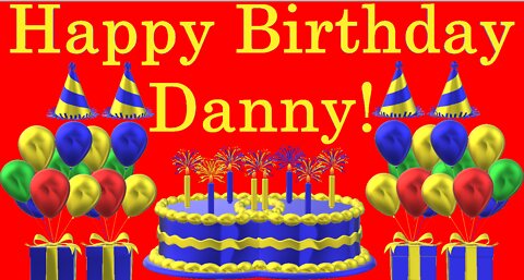 Happy Birthday 3D - Happy Birthday Danny - Happy Birthday To You - Happy Birthday Song