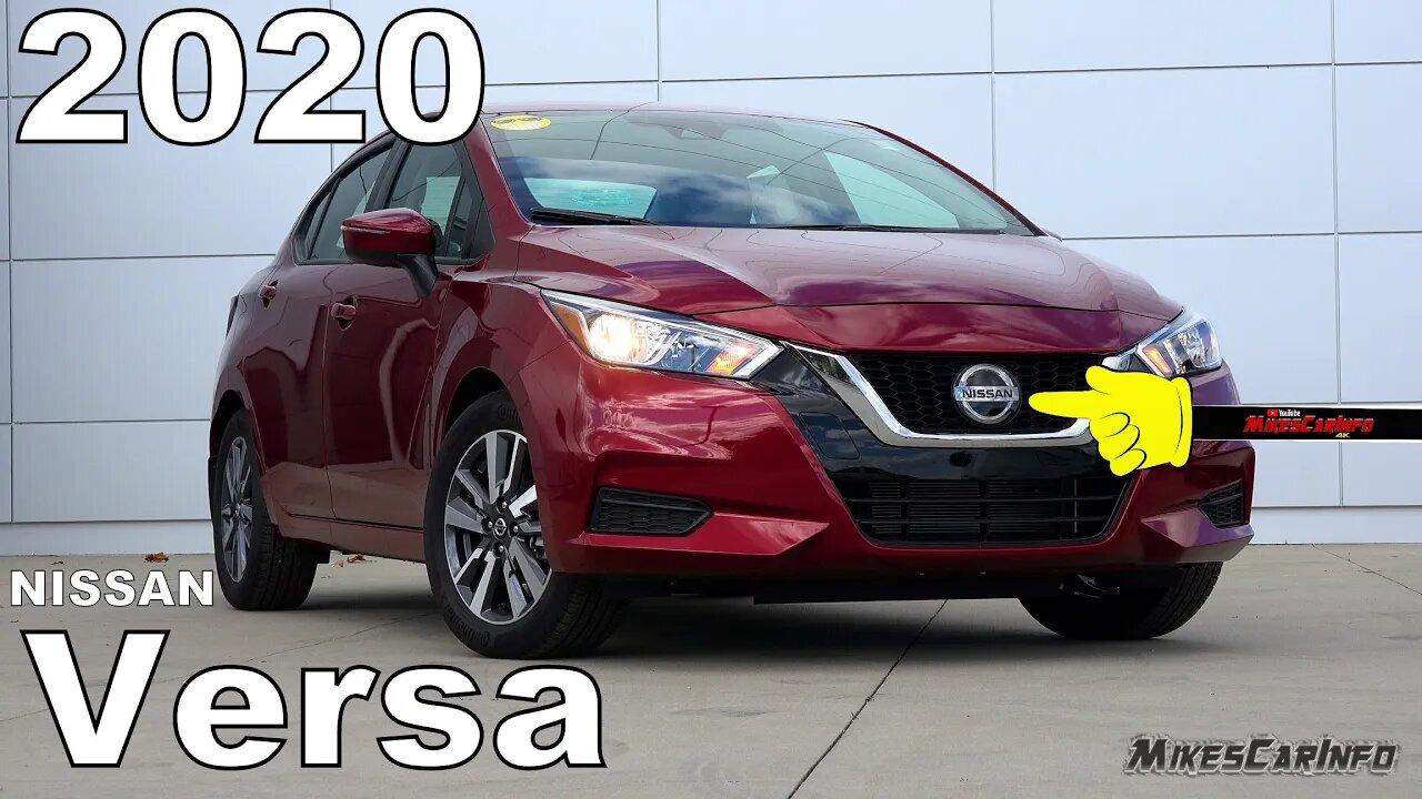 2020 Nissan Versa SV - Ultimate In-Depth Look in 4K