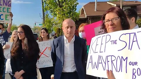 The Pro-Abortion Rally Infront of @NMalliotakis @RepMalliotakis SI office hosted by @MaxRose4NY