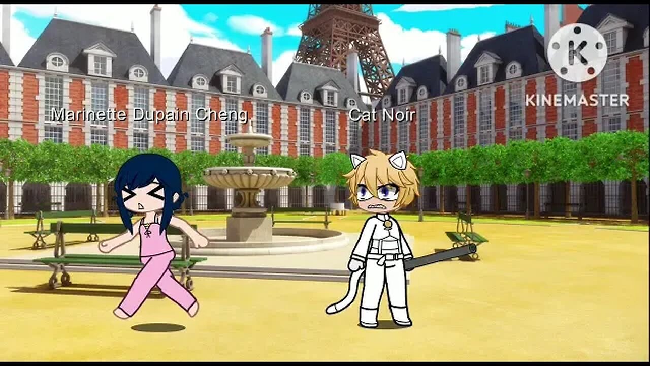 Gacha club Miraculous Ladybug episodio Cat Noir Akumatizado