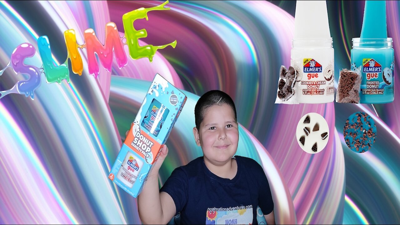 Elmer's Donut Shop Slime Unboxing & Review