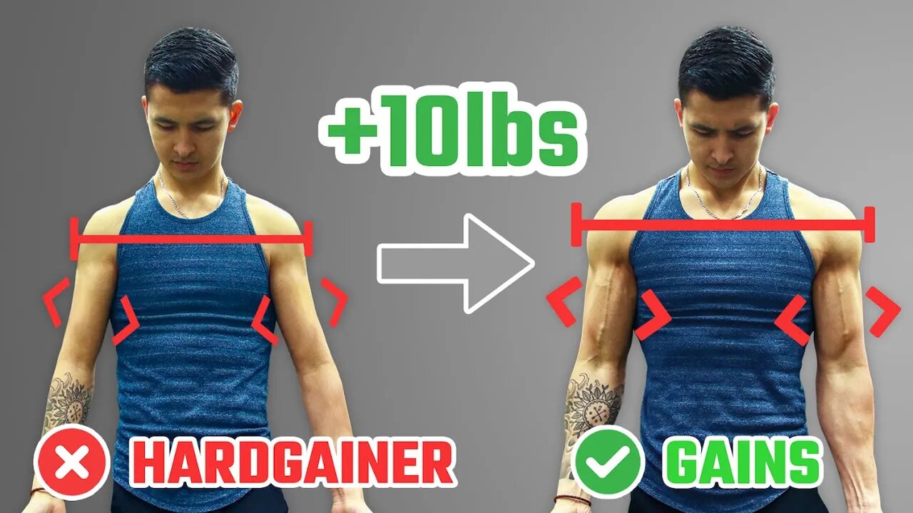 How To Pack On 10lbs Of Muscle As A Hardgainer (STEP-BY-STEP PLAN)