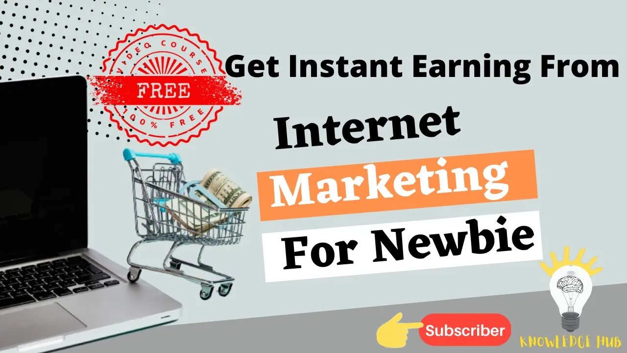 Get Instant Earning From Internet Marketing For Newbies | Free Video Course | Online Course