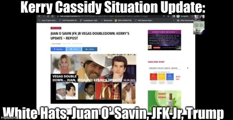 Kerry Cassidy Situation Update: White Hats, Juan O' Savin, JFK Jr, Trump!