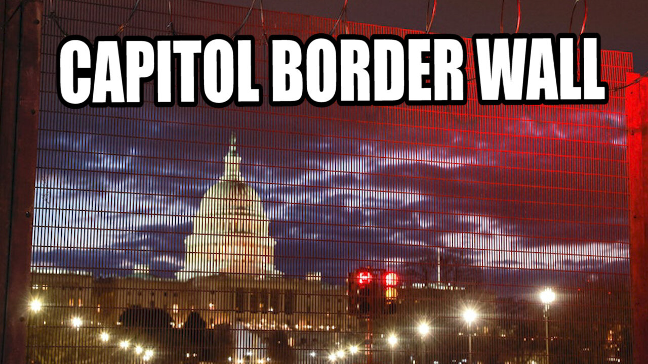 PERMANENT Fence Around Capitol While US Halts Border Wall