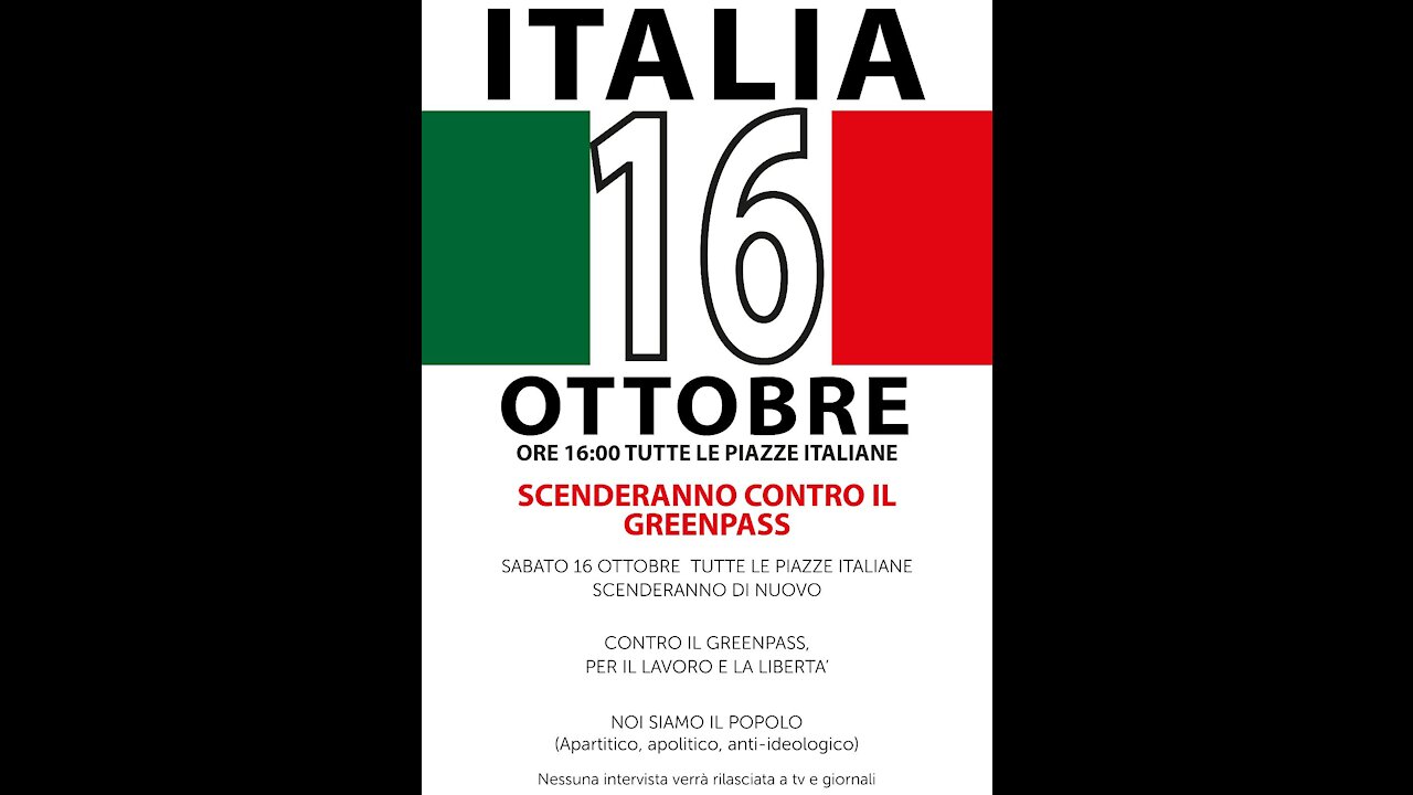 Torino 16.10.2021 corteo contro il GREENPASS