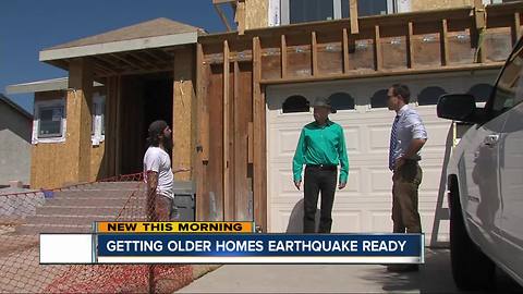 Getting older homes earthquake ready