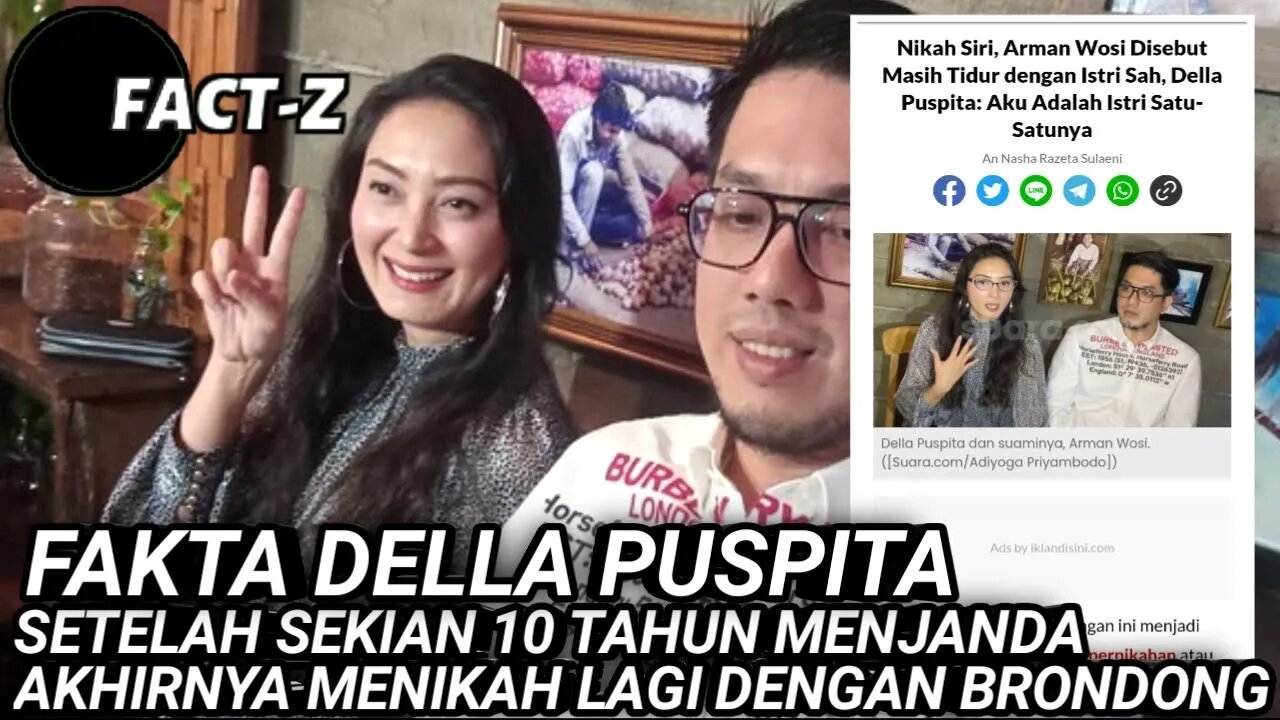 FAKTA UNIK DELLA PUSPITA SETELAH 10 TAHUN MENJANDA KINI MENIKAH LAGI