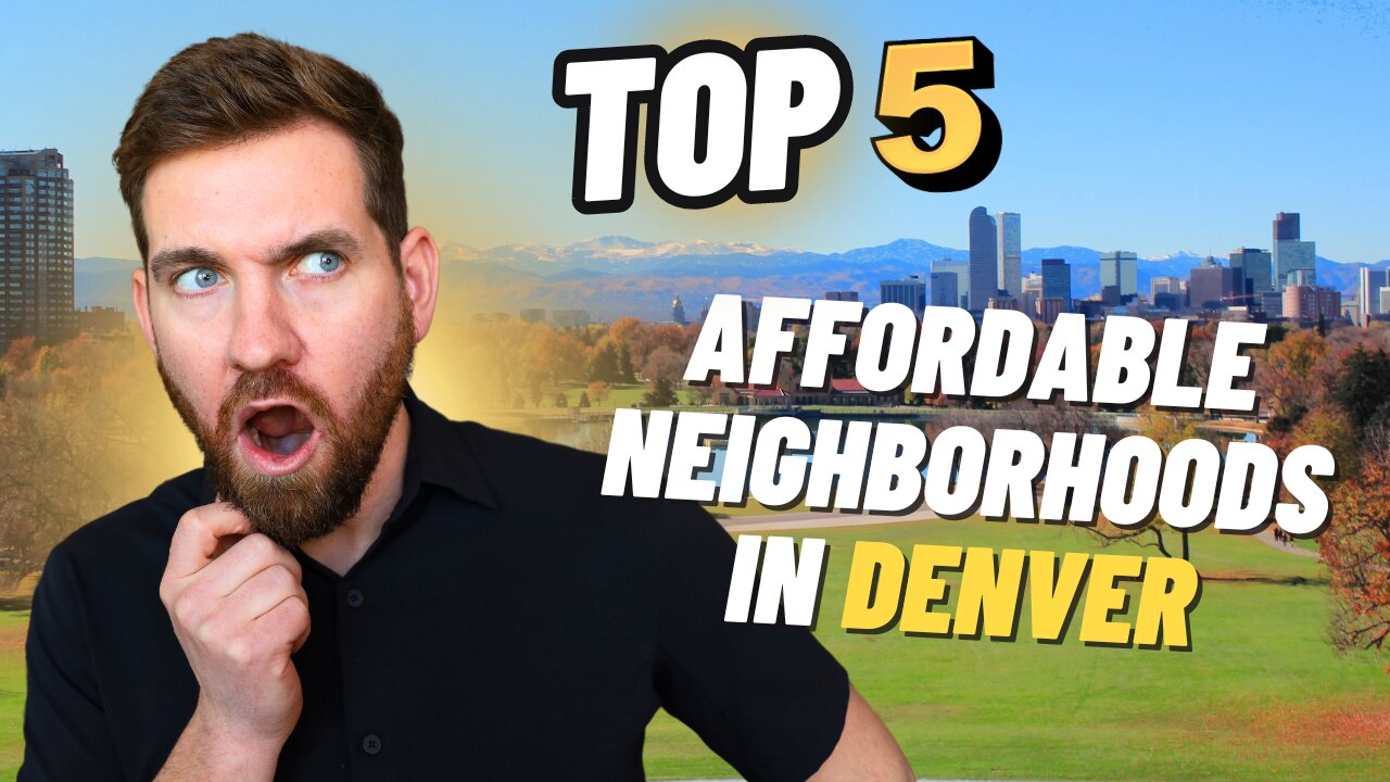 Cheapest Places To Live In Denver Colorado (2023)