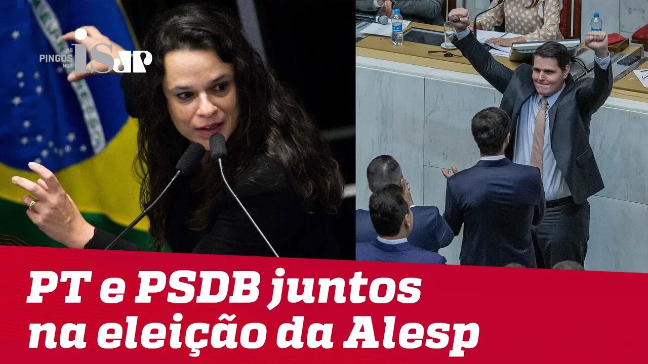 PT e PSDB juntinhos para barrar Janaina na Alesp