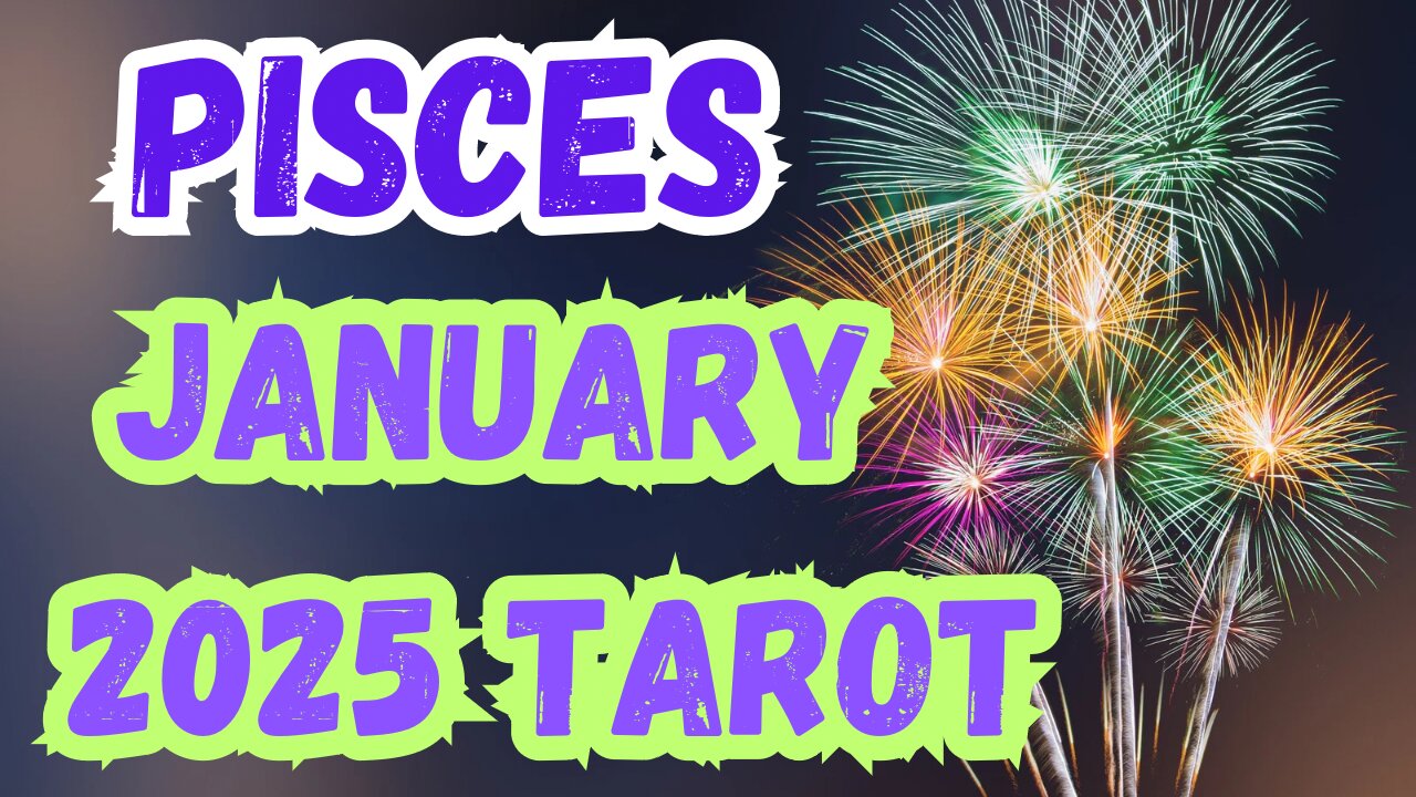 Pisces ♓️- Shocks that bring you freedom! January 2025 Evolutionary Tarot Reading #pisces #tarot