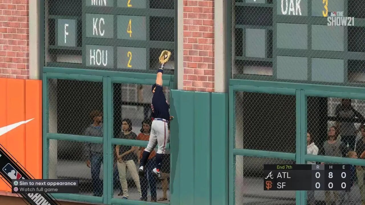 MLB The Show 21 The Catch