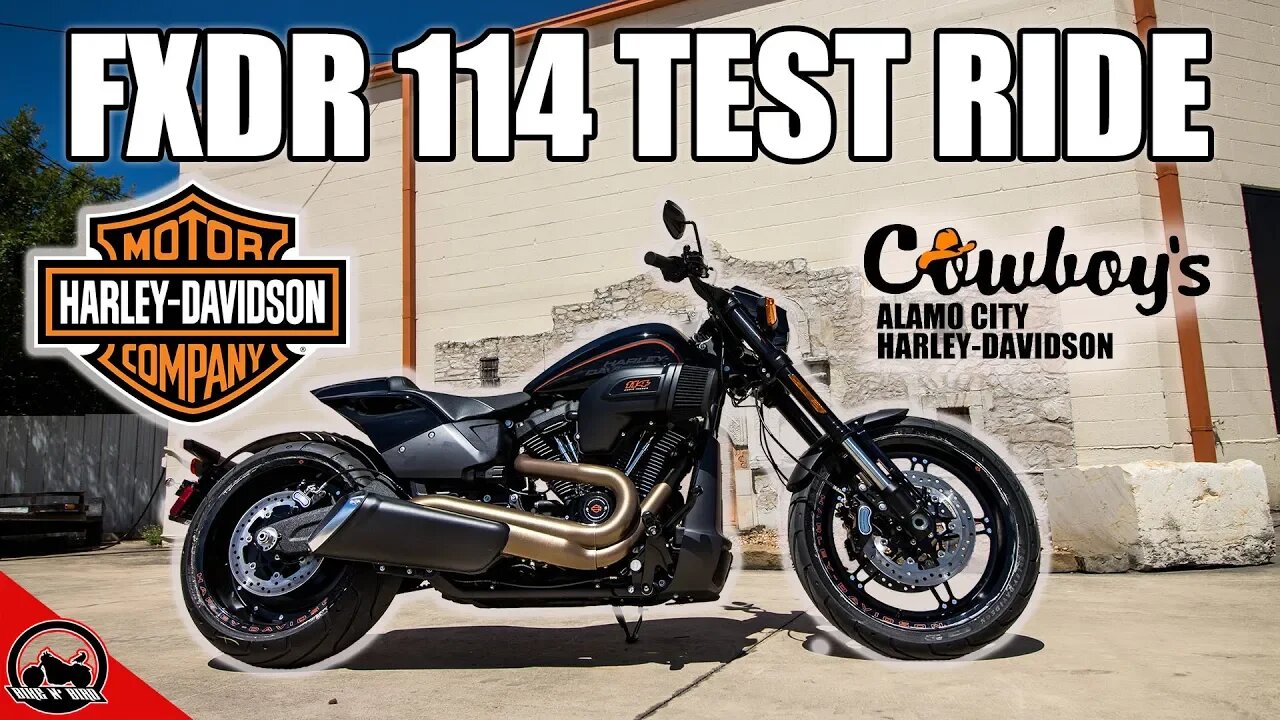 2019 Harley-Davidson FXDR 114 Test Ride