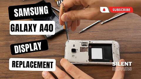 Samsung Galaxy A40 | Screen repair | Display replacement | Repair video