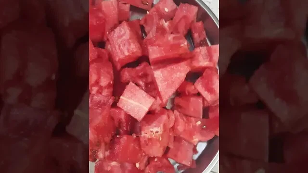 Cutting Watermelon #watermelon #yummy #fruits