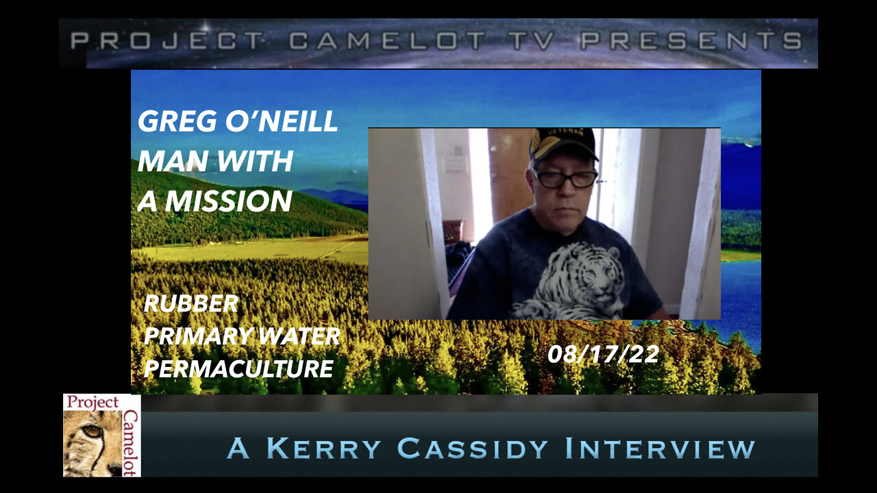 GREG O'NEILL: RUBBER, PRIMARY WATER, PERMACULTURE: MAN WITH A MISSION