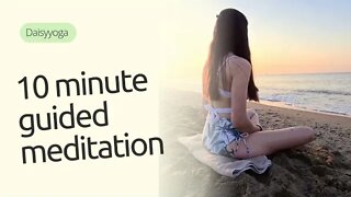 10 MINUTE GUIDED MEDITATION Peace/ MEDITATION/ Daisyyoga