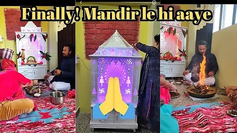 ghar ke liye new mandir le aaye |daily vlog | AbhayOyeVlogs