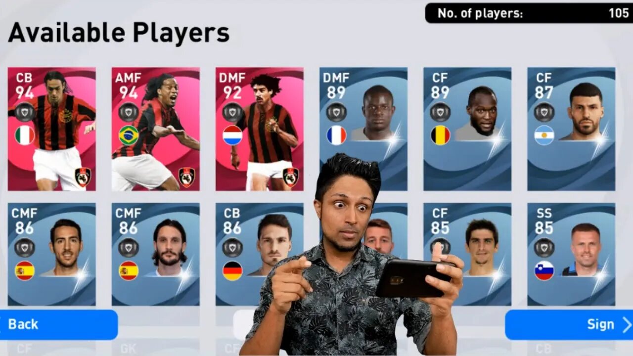 Ronaldinho, Nesta, Rijkaard | Iconic Moment: MILANO RN PACK OPENING | PES 2021 MOBILE