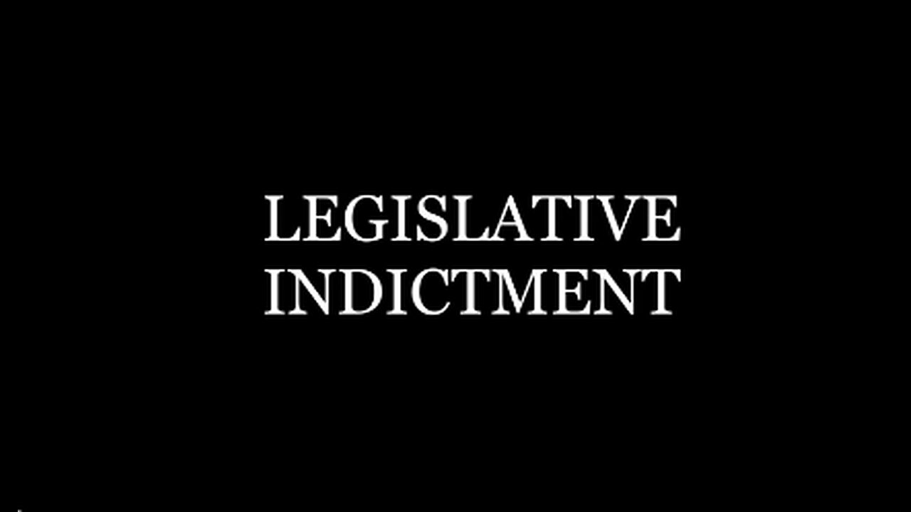 Legislative Indictment of Treason at California's Capitol