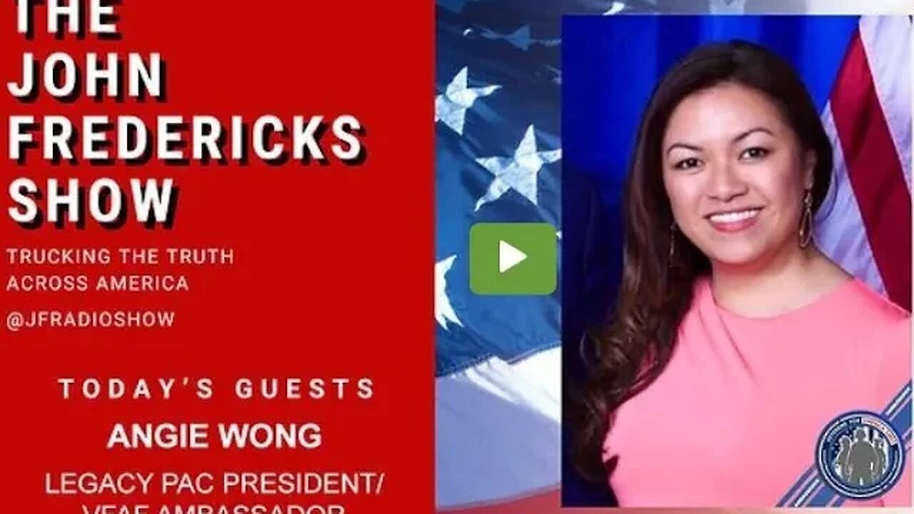 ANGIE WONG - Veterans For Trump National Media Rep on John Fredericks RE: Trump campaign 12-13-22