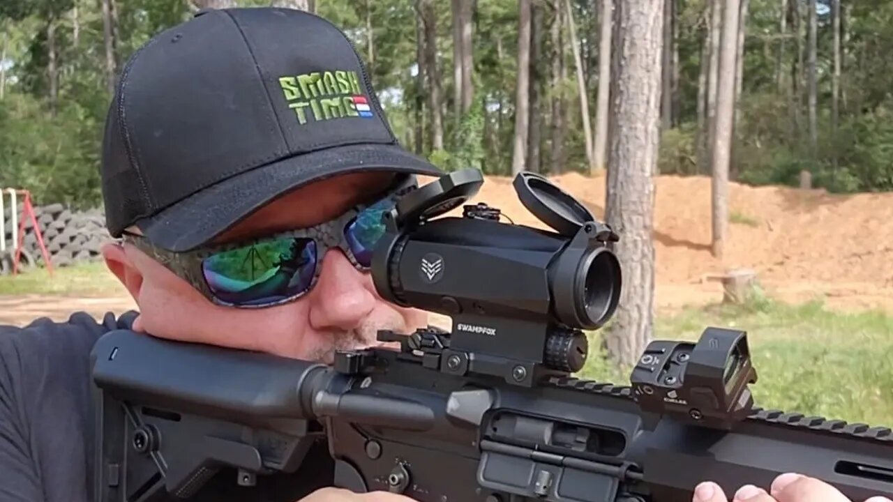 Crushing the competition ! Swampfox Trihawk Prism Scope !