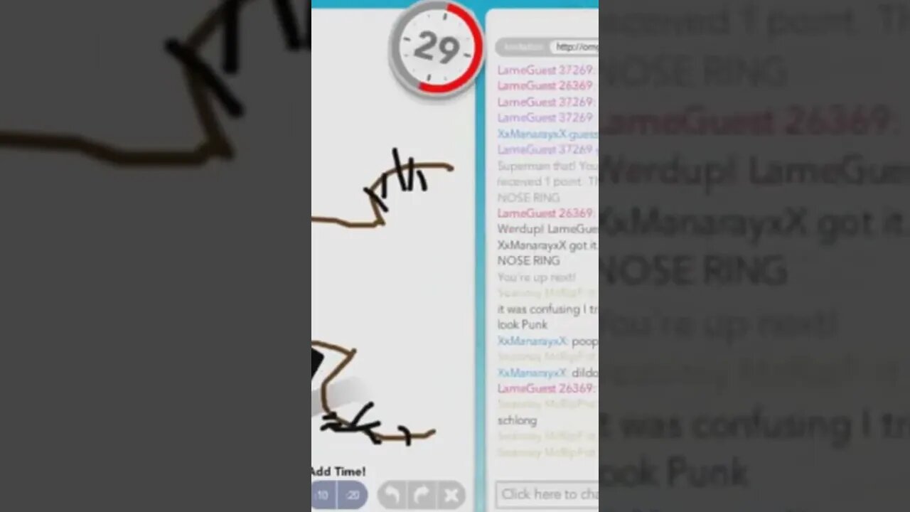 Friend's Dad Walks in on me Drawing D**** #shorts #gaming