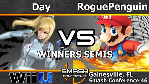 Oni Day (ZSS) vs. RoguePenguin (Mario) - SSB4 Winners Semis - SC46