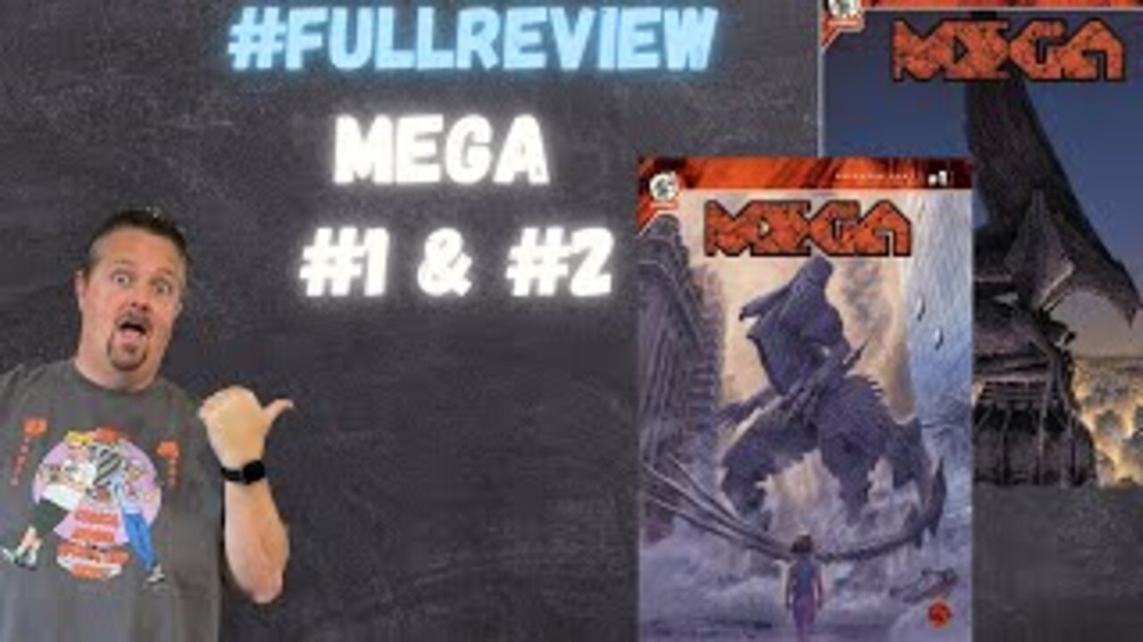 MEGA #1 & #2 Stonebot Comics Salvador Sanz #FULLREVIEW Comic Book Review