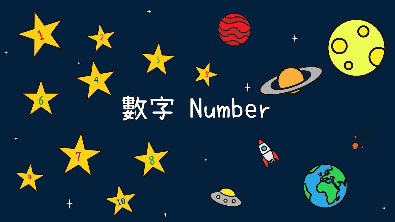 How to learn Cantonese: Number (for kids / beginner) [English subtitles]