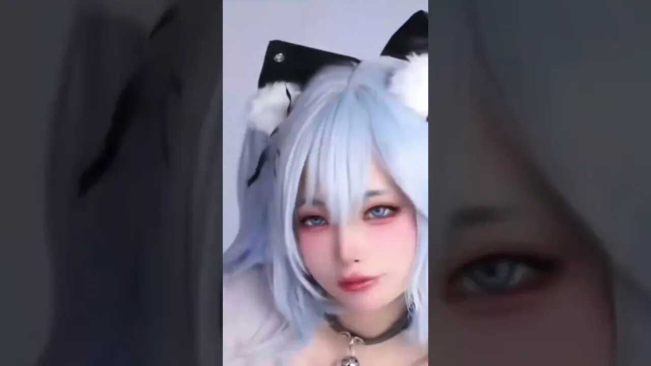 Cute Chinese Girl Has A Nasty Look In Cosplay