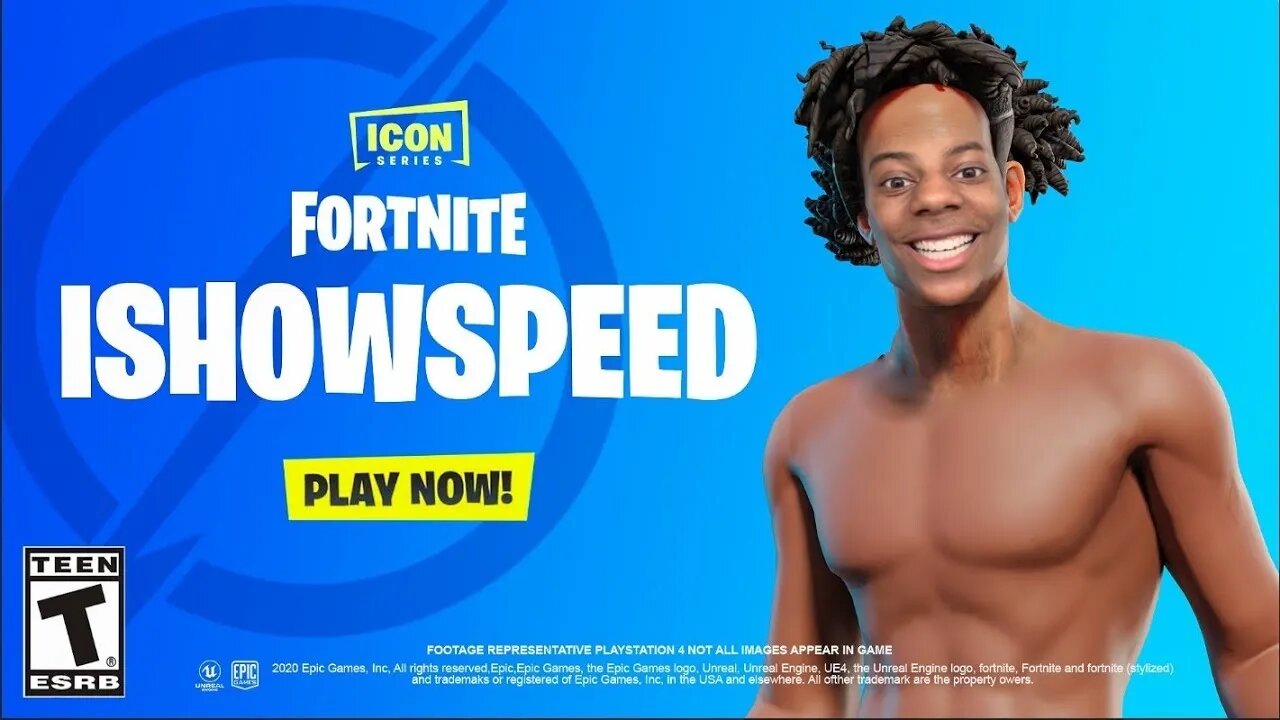 I Pretended To Be iShowSpeed In Fortnite (Icon Skin)