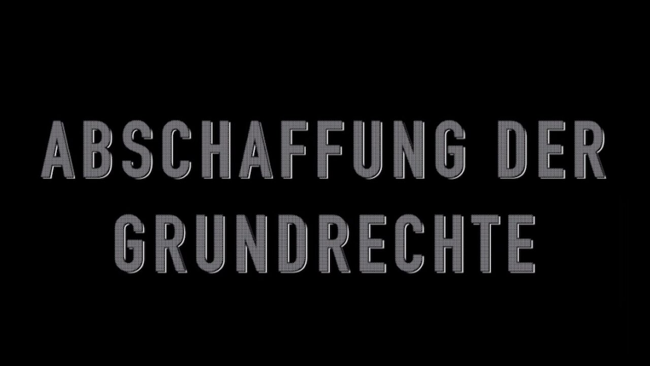 ABSCHAFFUNG DER GRUNDRECHTE