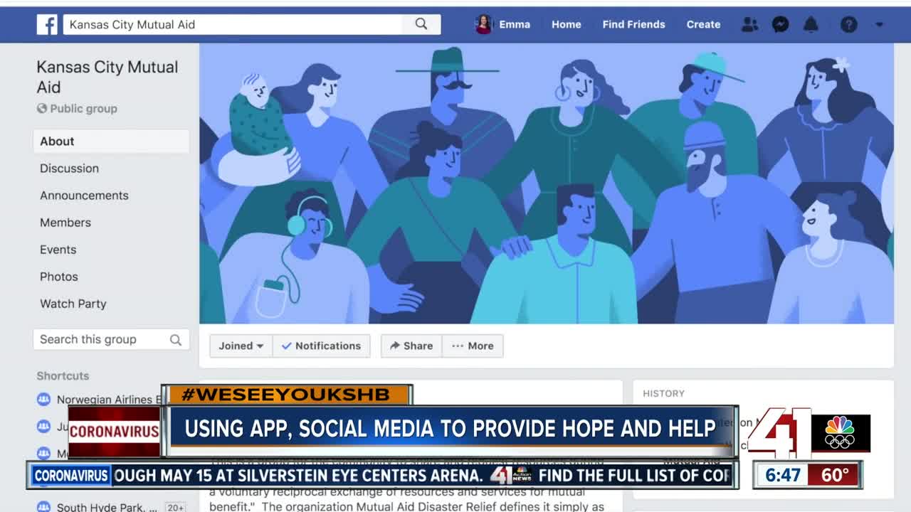 Using app, social media to provide hope and help