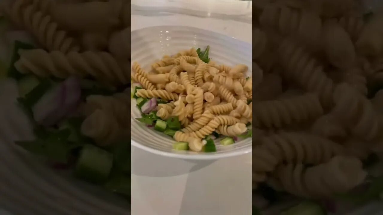 Pasta Salad For Lunch tiktok organicallyolive