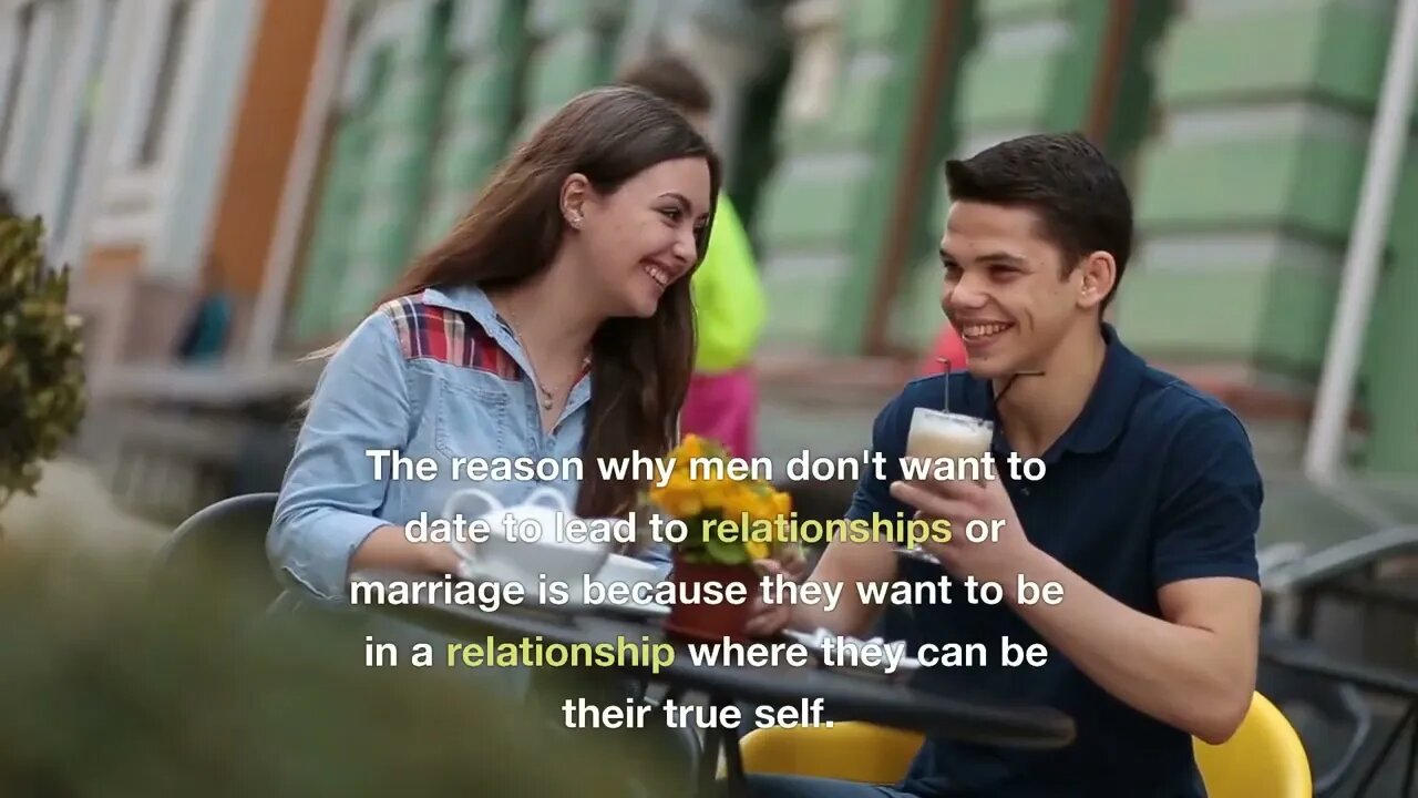 REASONS MEN ARE NOT DATING WITH INTENTIONS OF BEING IN A RELATIONSHIP/MARRIAGE
