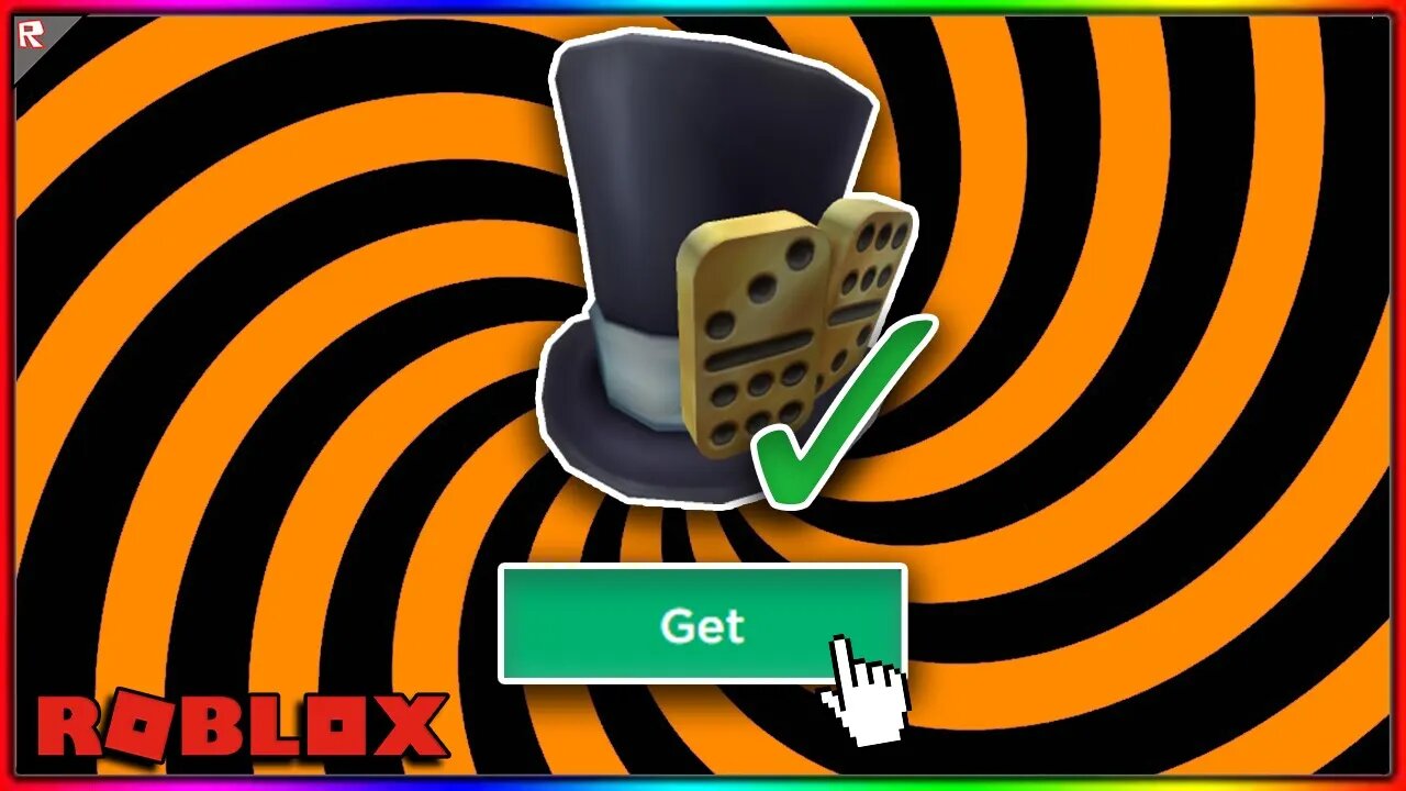 (TOY CODE!) HOW TO GET THE DOMINO TOP HAT ON ROBLOX