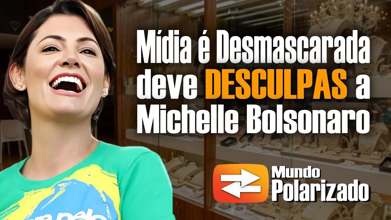 Imprensa é DESMASCARADA e deve DESCULPAS à Michelle Bolsonaro