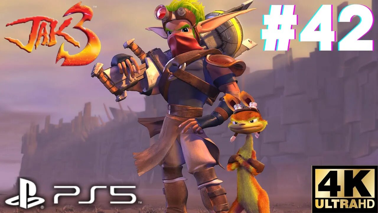 Jak 3 Mission #42: Infiltrate The KG War Factory | PS5, PS4 | 4K (No Commentary Gaming)