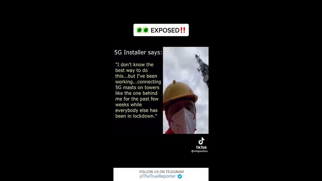 Five gee installer notices something bizarre...