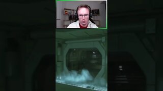 Alien Isolation - Alien goes PEAKABOO! #shorts #horrorgaming #shortsfeed