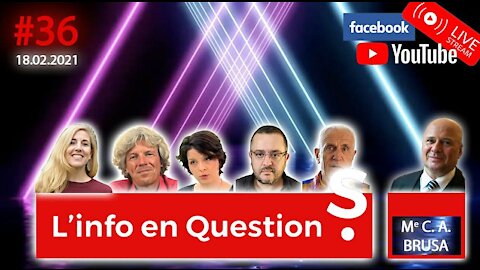 L'info en QuestionS #36 - avec Carlo BRUSA - 18.02.21