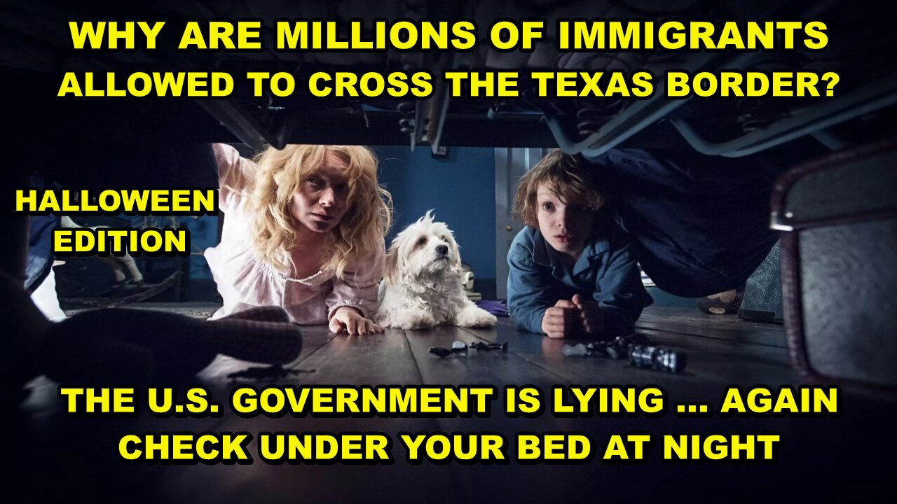 HALLOWEEN EDITION - FORBIDDEN TRUTH - WHO'S ON TOP OF THE FOOD CHAIN? - ILLEGAL IMMIGRANTS