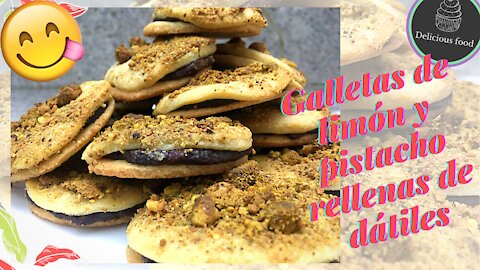 Galletas Rellenas de Dátiles (Riquísimo) 😋🍪