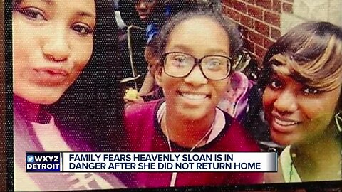 Family fears Heavenly Sloan is in danger after she did not return home