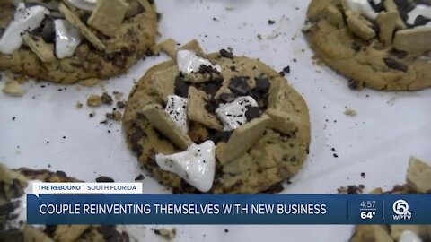 Giant cookies helping to get the word out about new Lake Worth business