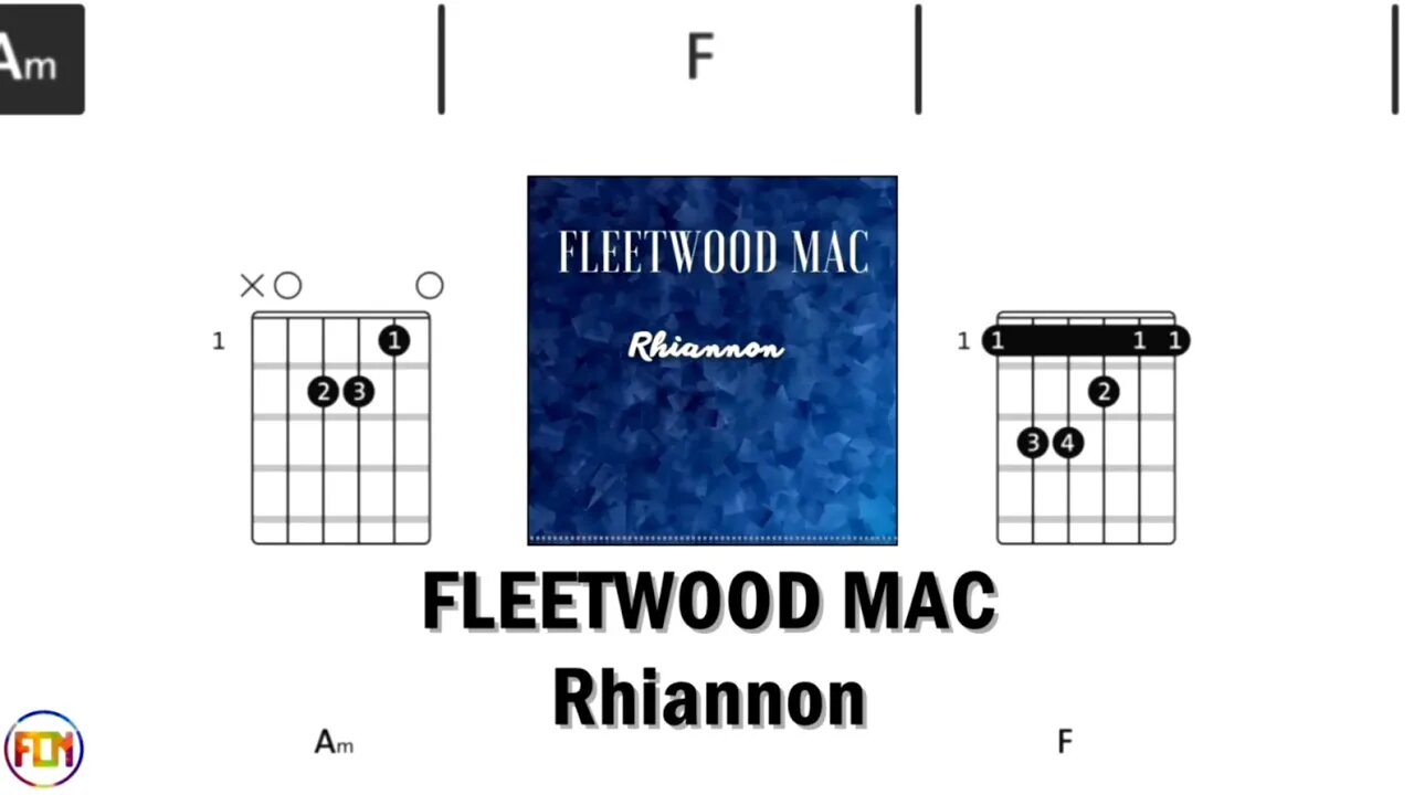 FLEETWOOD MAC Rhiannon FCN GUITAR CHORDS & LYRICS